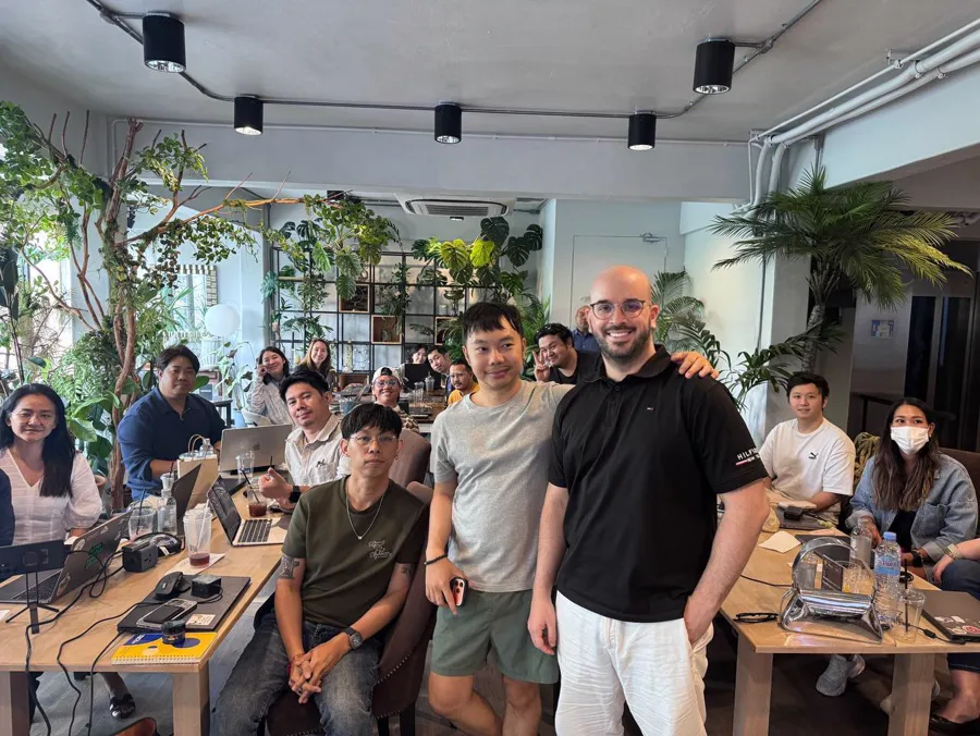 Founders connecting